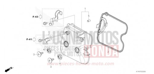 COUVERCLE DE CULASSE SH350ASM de 2021